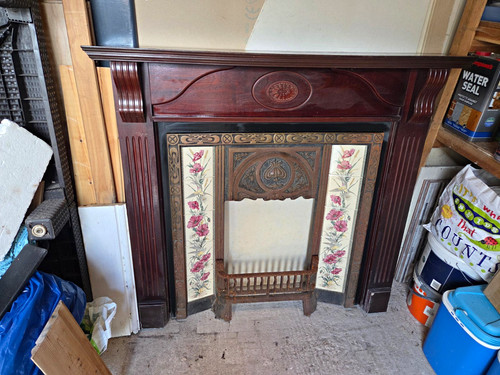 Victorian brown wooden - brown,